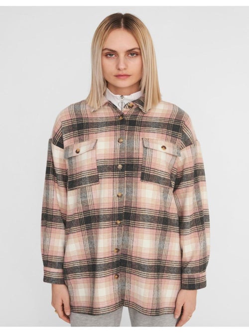 Chemise en flanelle Noisy May - Kiabi
