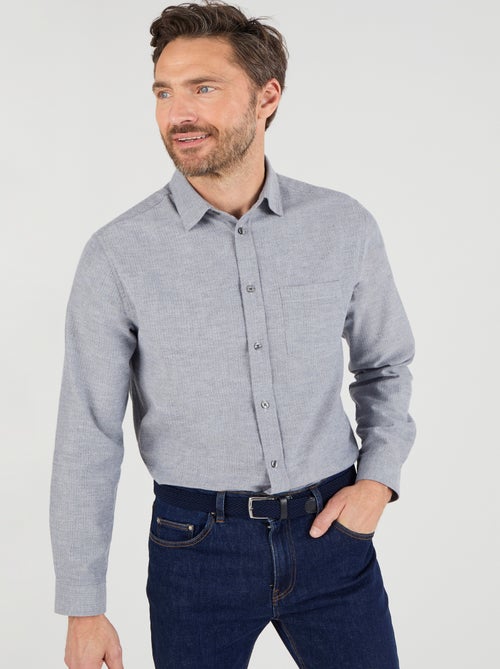 Chemise en flanelle Thermolactyl - Damart - Kiabi