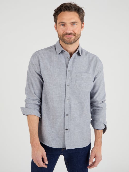 Chemise en flanelle Thermolactyl - Damart - Kiabi