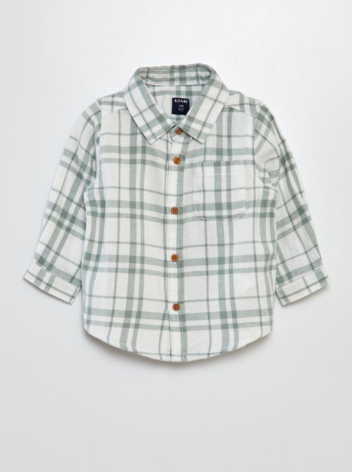 Chemise en flanelle - Kiabi