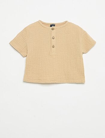 Chemise en gaze de coton