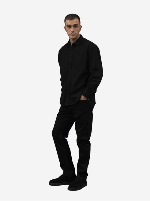 Chemise en jean coupe classique avec poche giesto - Kiabi Chemise en jean coupe classique avec poche giesto - Kiabi