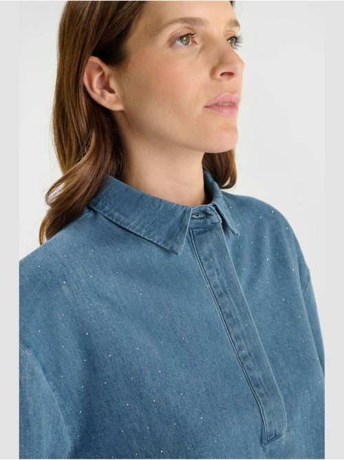 Chemise en jeans Alberta - Kiabi Chemise en jeans Alberta - Kiabi