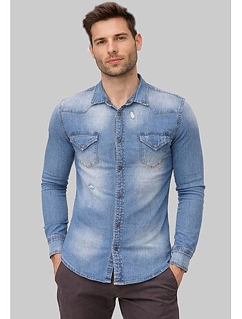 Chemise en jeans Kebello