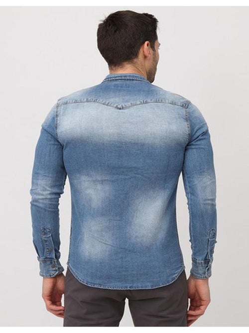 Chemise en jeans Kebello - Kiabi