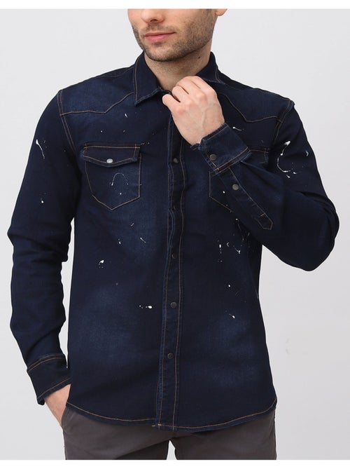 Chemise en jeans Slim Fit Kebello - Kiabi
