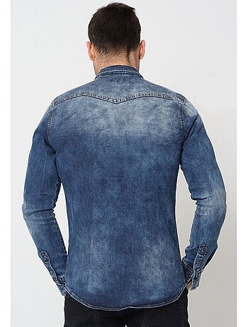Chemise en jeans Slim Fit Kebello