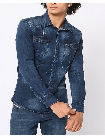 Chemise en jeans Slim Fit Kebello