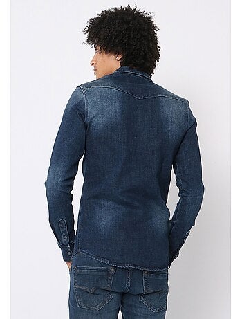 Chemise en jeans Slim Fit Kebello