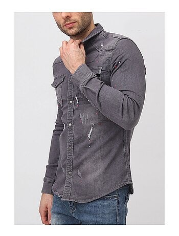 Chemise en jeans Slim Fit Kebello