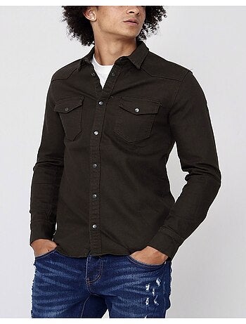 Chemise en jeans Slim Fit Kebello