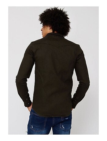 Chemise en jeans Slim Fit Kebello