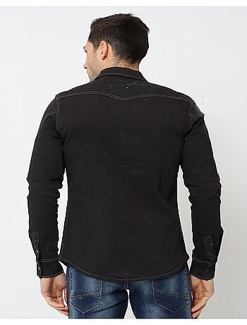 Chemise en jeans Slim Fit Kebello