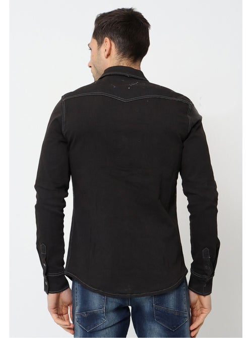 Chemise en jeans Slim Fit Kebello - Kiabi