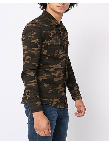 Chemise en jeans Slim Fit Kebello