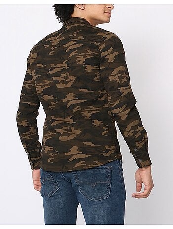 Chemise en jeans Slim Fit Kebello