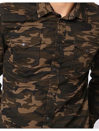 Chemise en jeans Slim Fit Kebello
