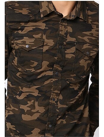 Chemise en jeans Slim Fit Kebello