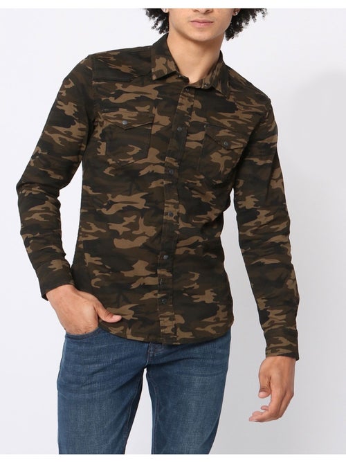 Chemise en jeans Slim Fit Kebello - Kiabi