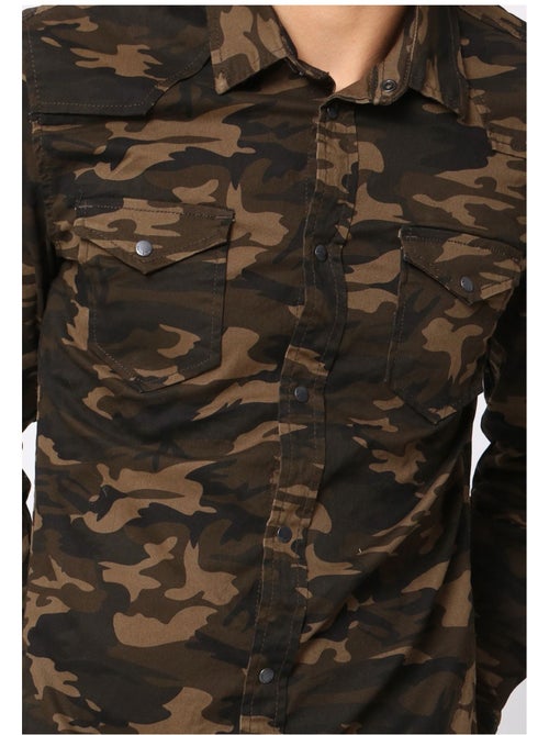 Chemise en jeans Slim Fit Kebello - Kiabi