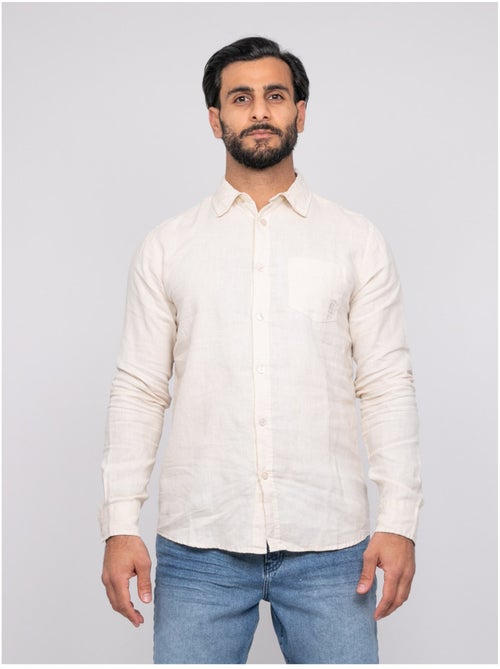 Chemise en lin DALAMO - Kiabi