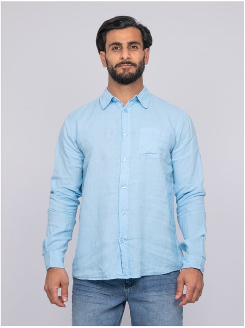Chemise en lin DALAMO - Kiabi