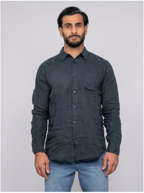 Chemise en lin DALAMO - Kiabi