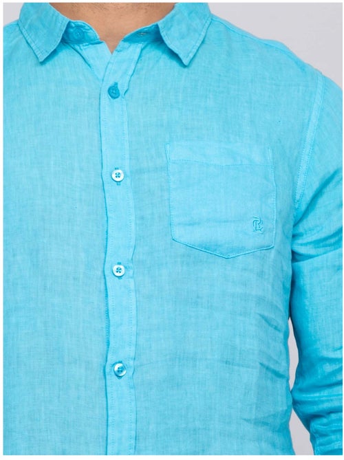 Chemise en lin DALAMO - Kiabi