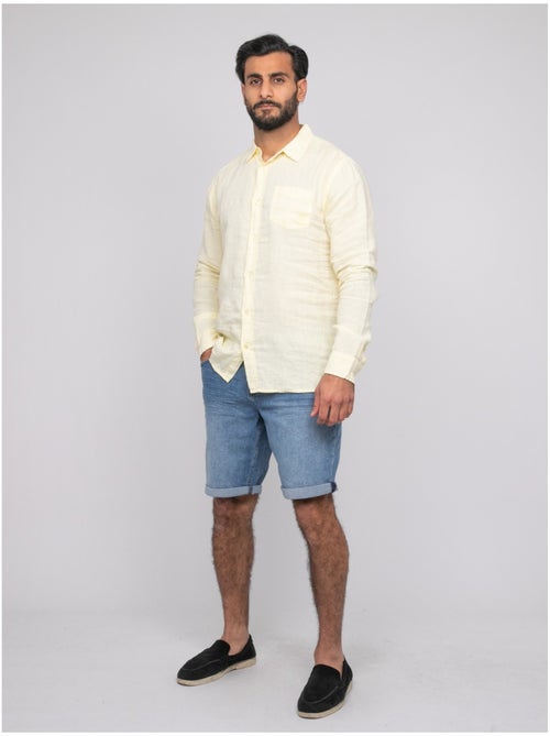 Chemise en lin DALAMO - Kiabi