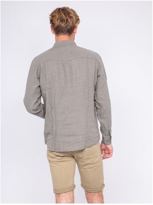 Chemise en lin DALAMO - Kiabi