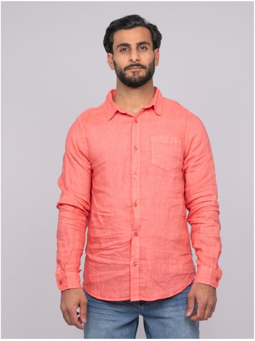 Chemise en lin DALAMO - Kiabi