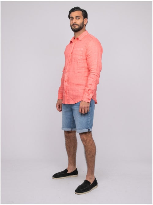 Chemise en lin DALAMO - Kiabi