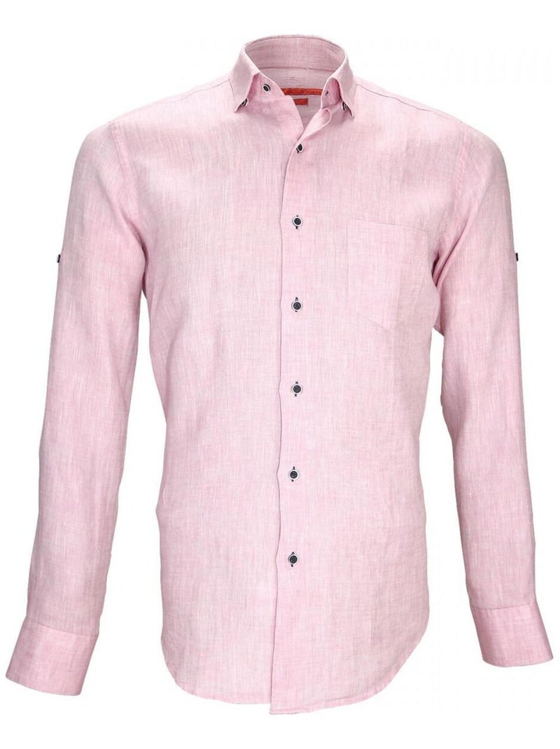 Chemise en lin GAO Rose - Kiabi