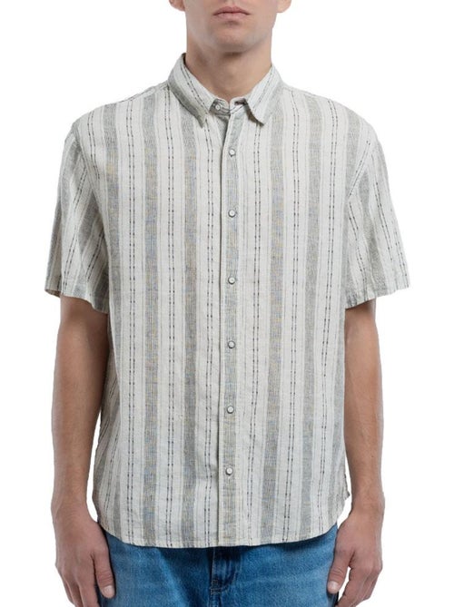 Chemise en lin Homme Teddy Smith - Kiabi