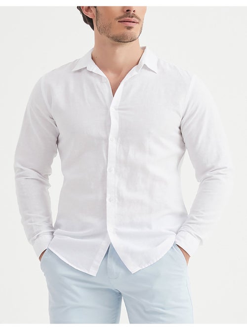 Chemise En Lin Kebello - Kiabi