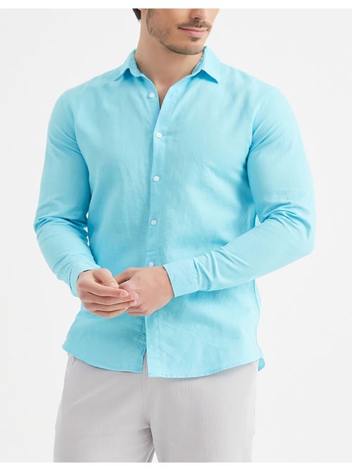 Chemise En Lin Kebello - Kiabi