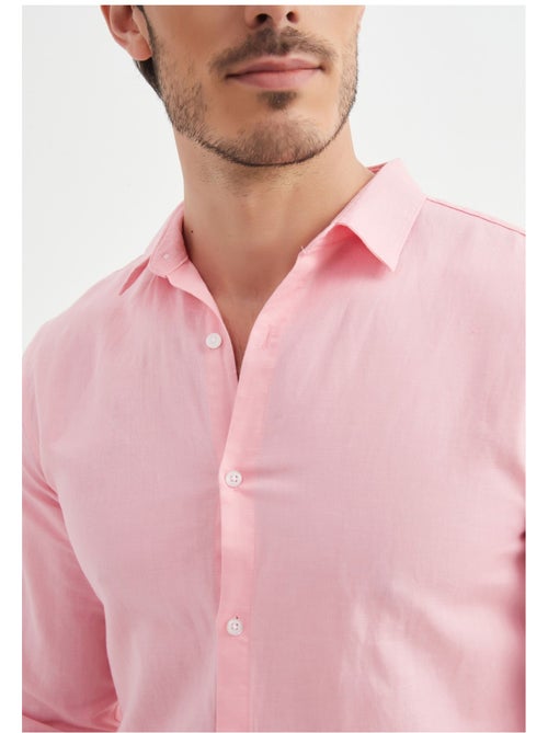 Chemise En Lin Kebello - Kiabi