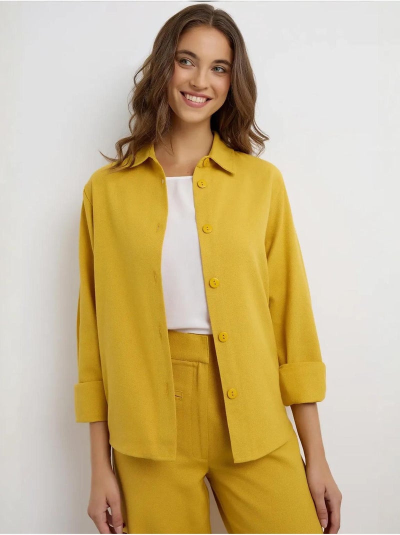 Chemise en lin mélangé Ambre - Kiabi