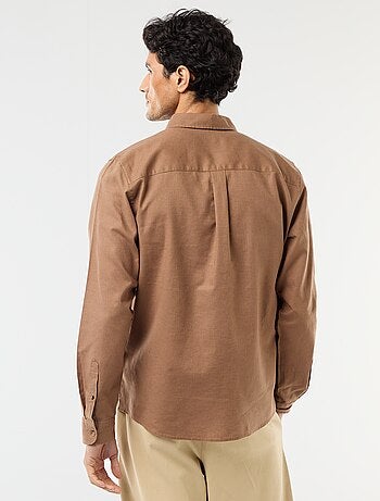 Chemise en lin mélangé