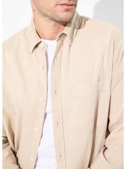 Chemise en lin MO Fashion - Kiabi