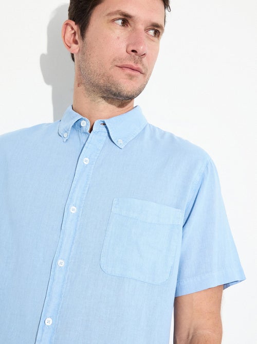 Chemise en lin MO Fashion - Kiabi