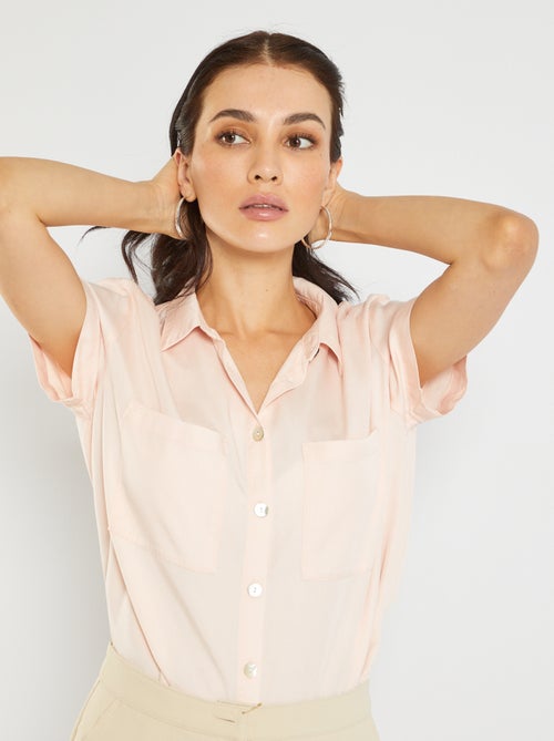 Chemise en lyocell - Kiabi
