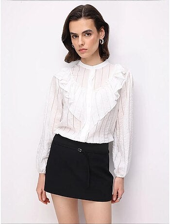 Chemise en mélange de coton mixray