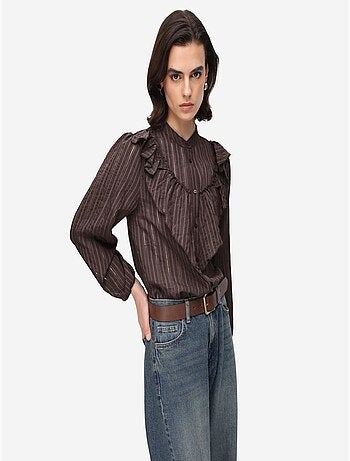 Chemise en mélange de coton mixray