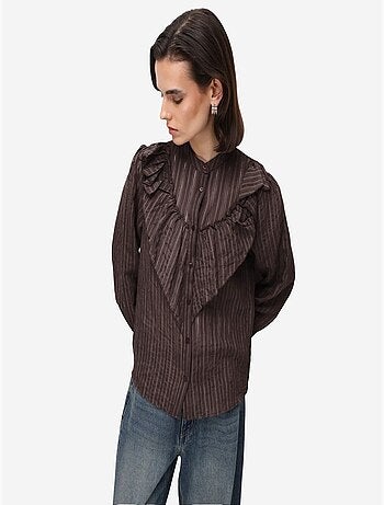 Chemise en mélange de coton mixray