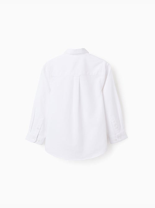 Chemise en Oxford de Coton - Kiabi