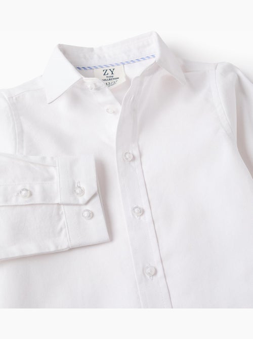 Chemise en Oxford de Coton - Kiabi