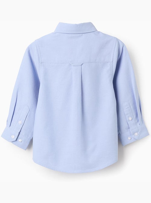 Chemise en Oxford de Coton - Kiabi