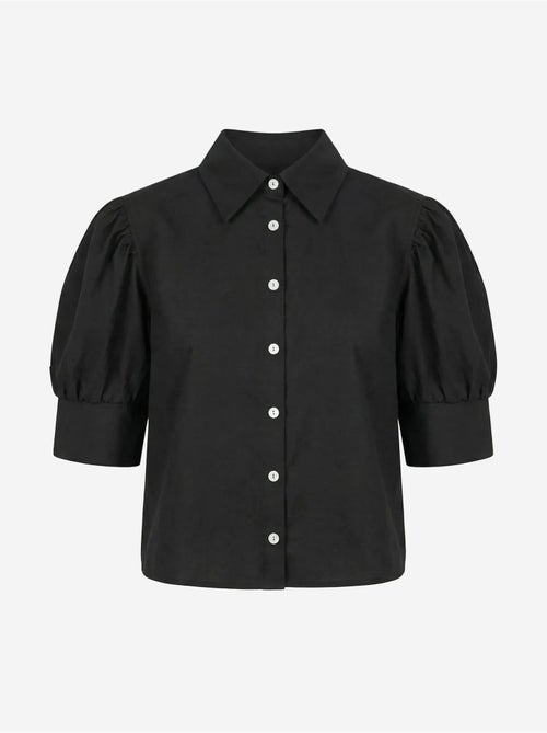 Chemise en popeline boutonnée à col chemise my fashion - Kiabi Chemise en popeline boutonnée à col chemise my fashion - Kiabi