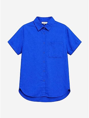 Chemise en popeline coupe slim avec poche mixray